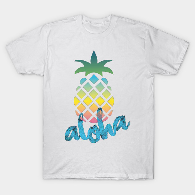 Aloha Pineapple T-Shirt-TOZ